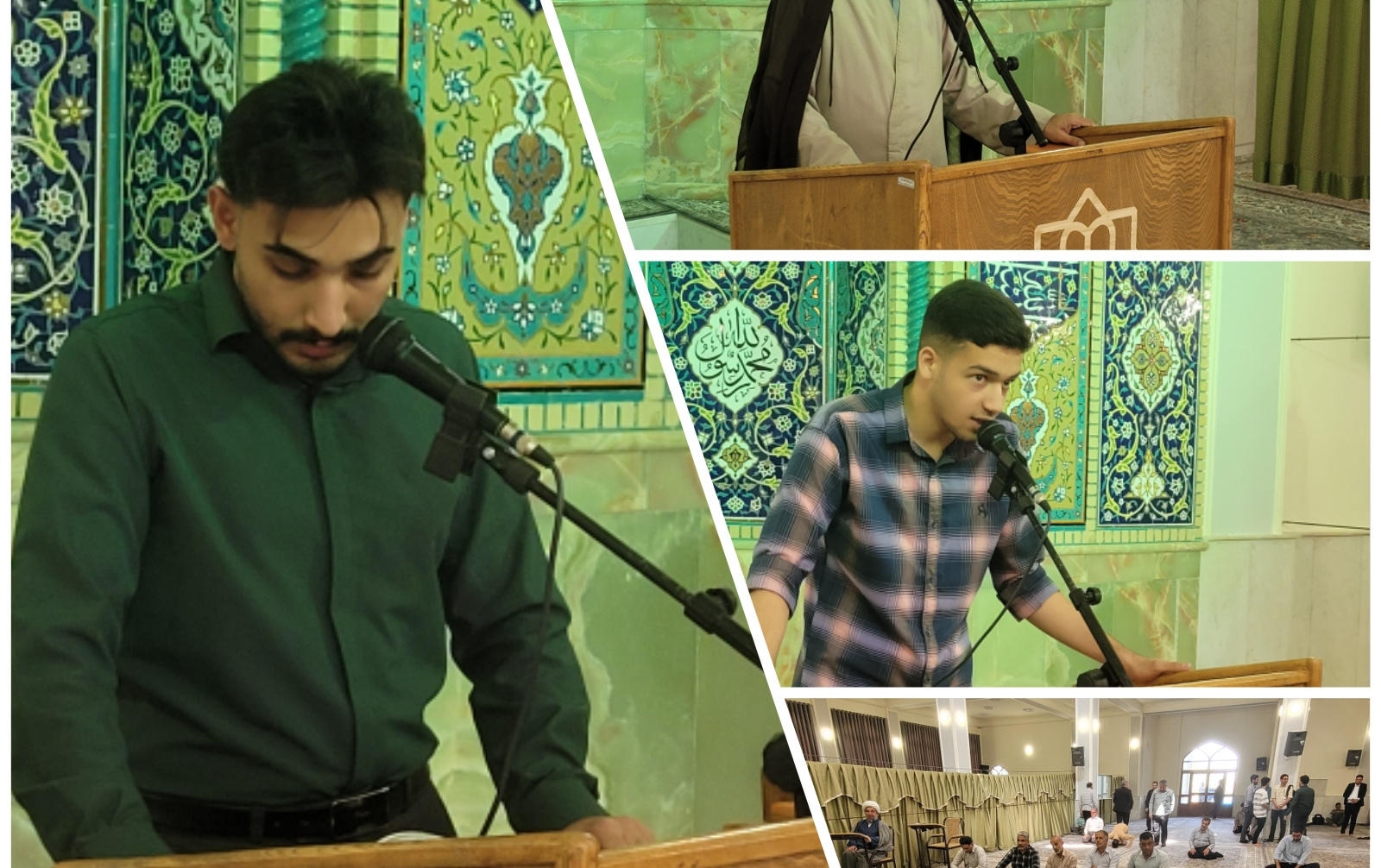 مراسم معنوی دوشنبه های قرآنی مسجد دانشگاه کاشان برگزار شد.