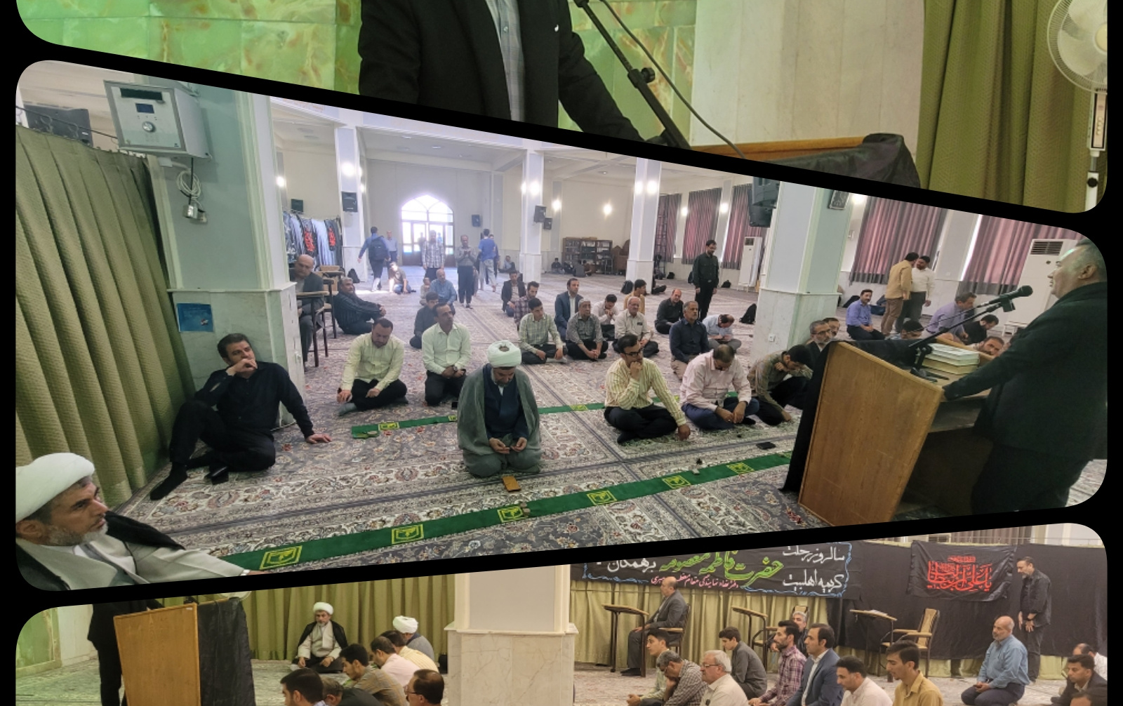 برگزاری مراسم عزاداری مناسبت رحلت حضرت فاطمه معصومه سلام الله علیها مسجد دانشگاه