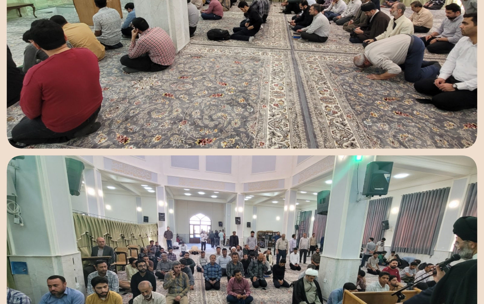 برگزاری بیست چهارمین جلسه تفسیر سوره مبارکه بقره توسط امام جمعه کاشان مسجد دانشگاه.