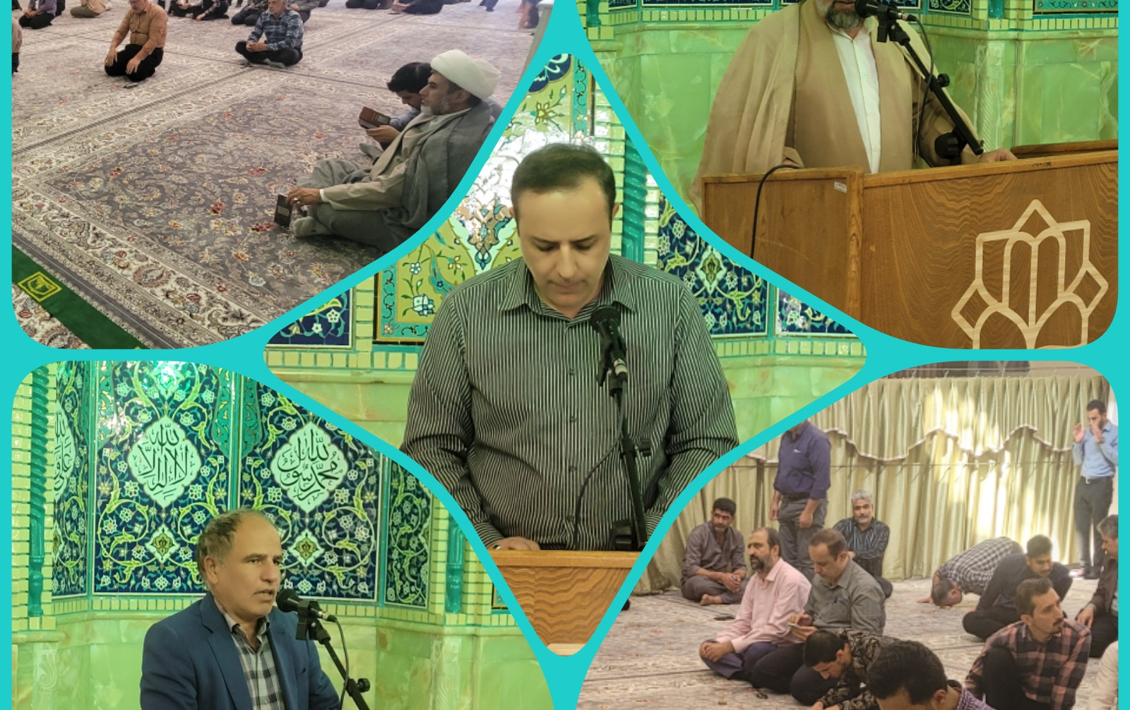 مراسم معنوی دوشنبه های قرآنی مسجد دانشگاه کاشان برگزار شد.