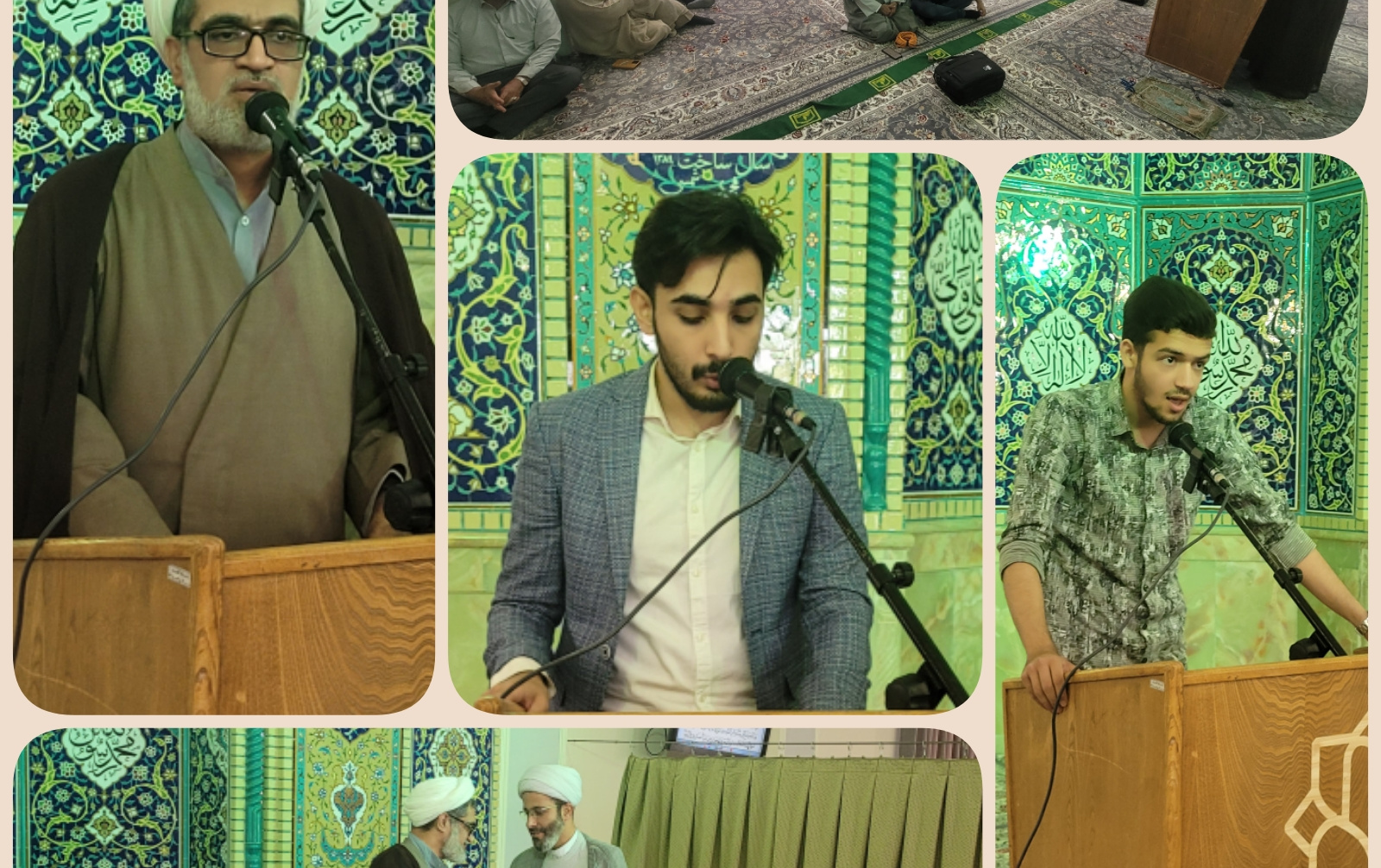 مراسم معنوی دوشنبه های قرآنی مسجد دانشگاه کاشان برگزار شد.