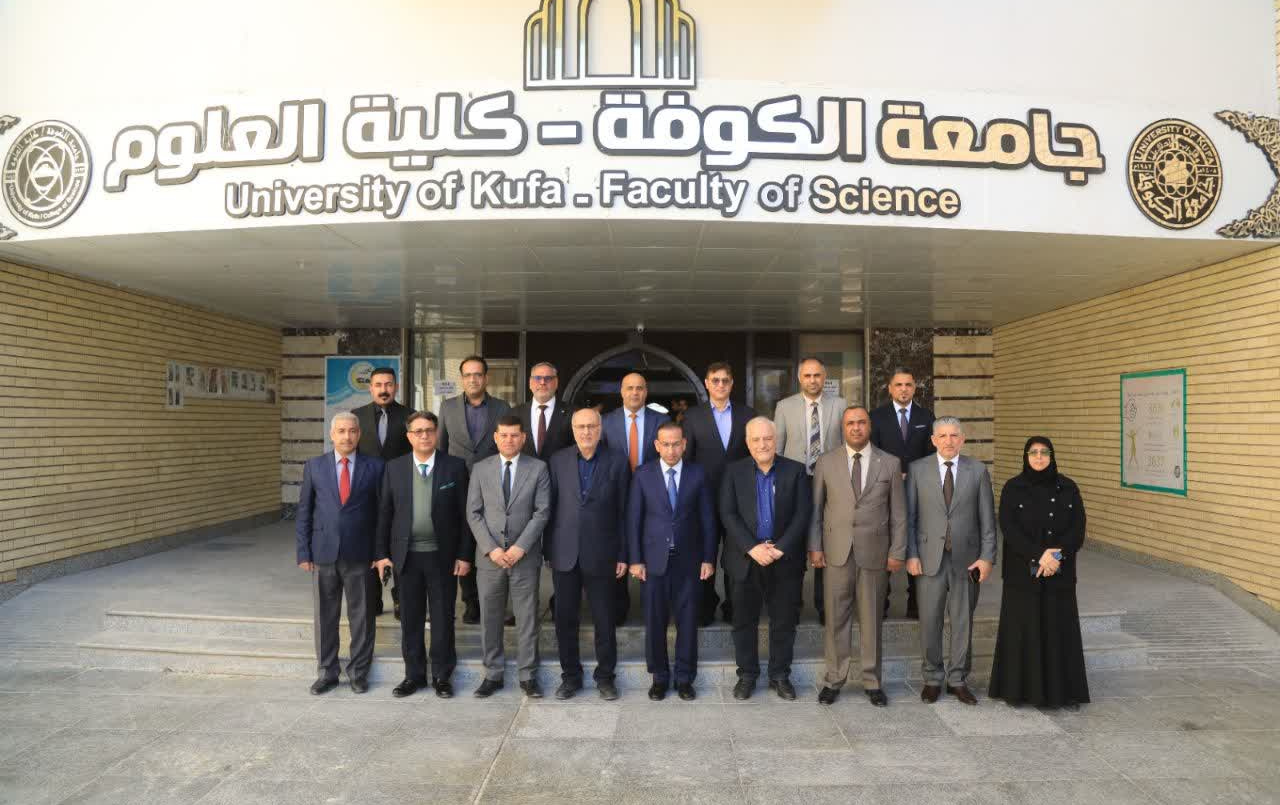دیدار رییس دانشگاه کاشان مسوؤلان دانشگاه کوفه