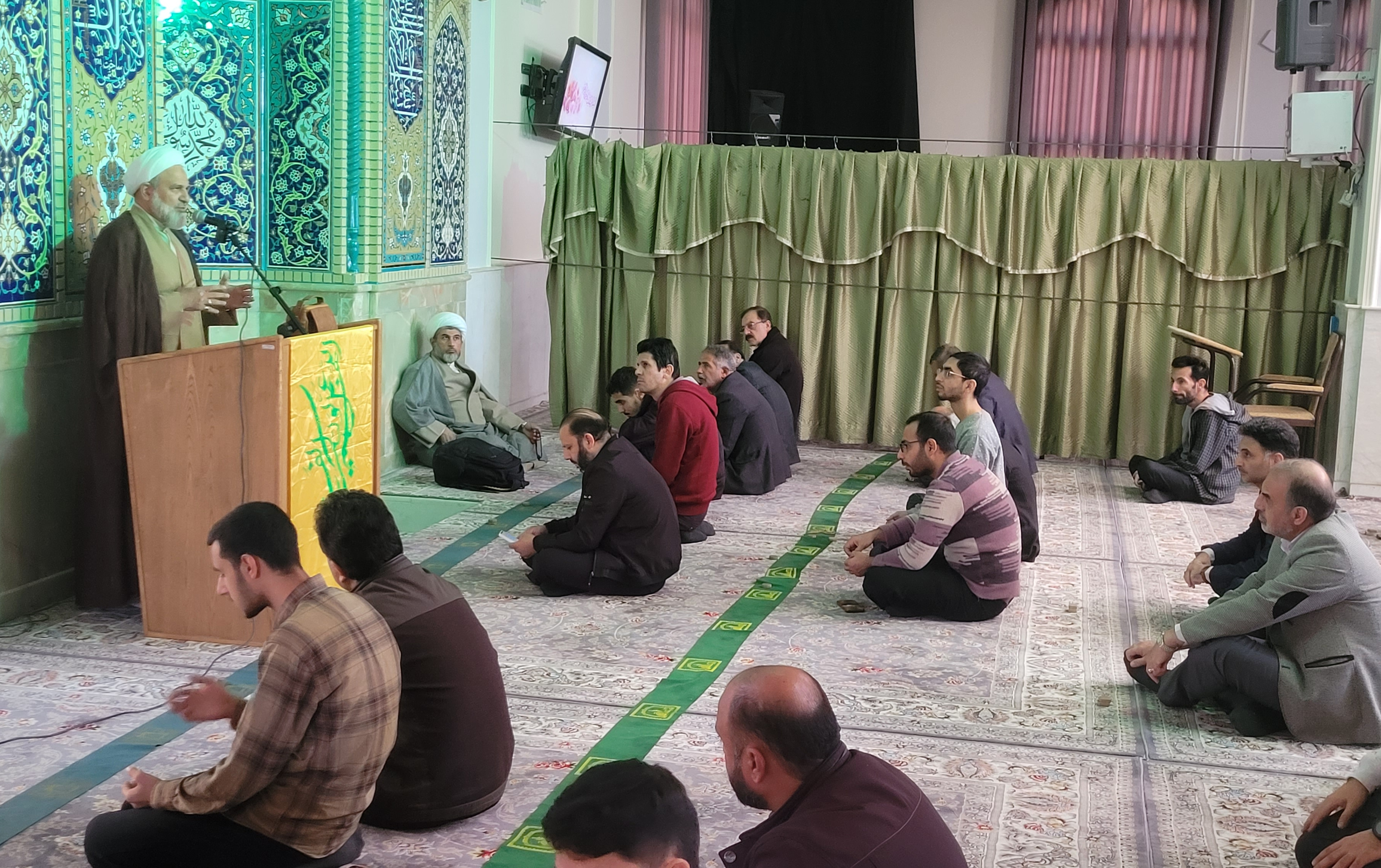 بیان احکام کلام استاد حوزه دانشگاه حجت الاسلام والمسلمین فرجی مسجد دانشگاه