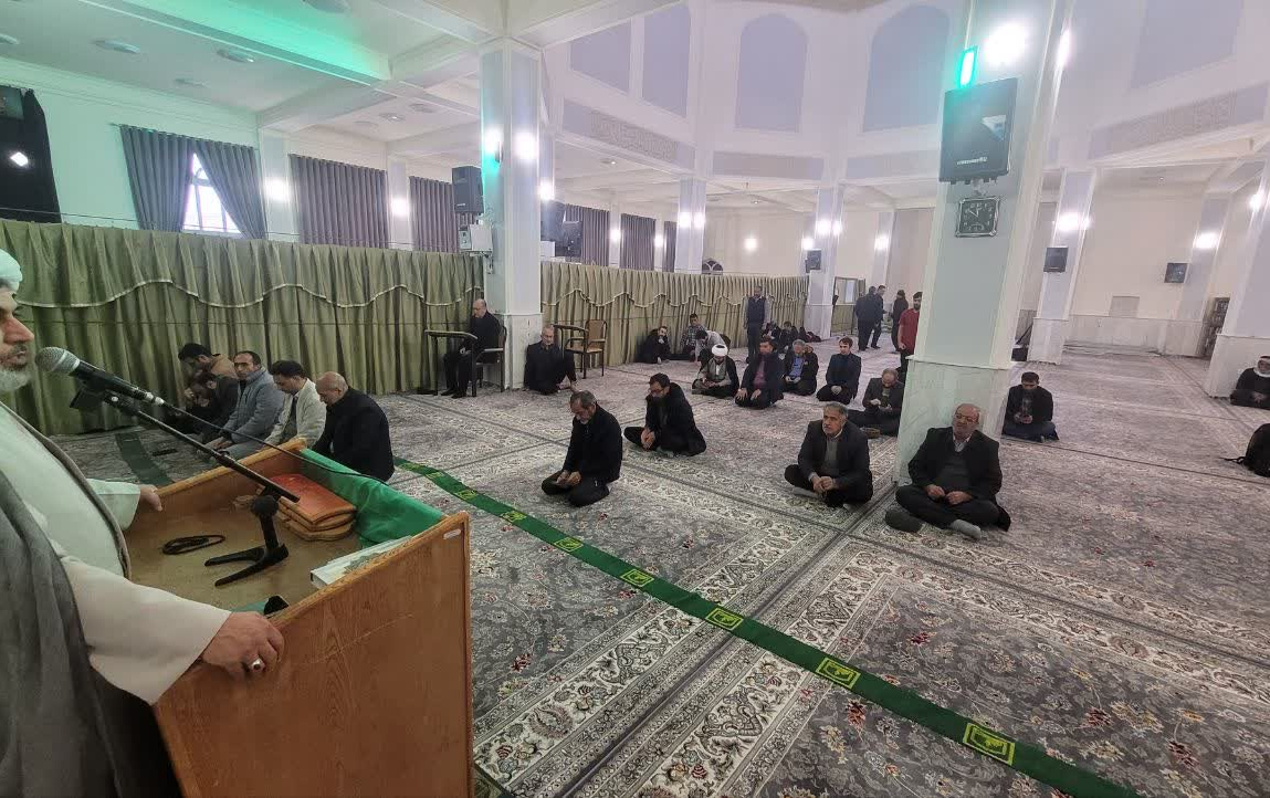 سخنرانی مسئول نهاد رهبری تفسیر فرازهایی دعای هر روز ماه رجب مسجد دانشگاه کاشان