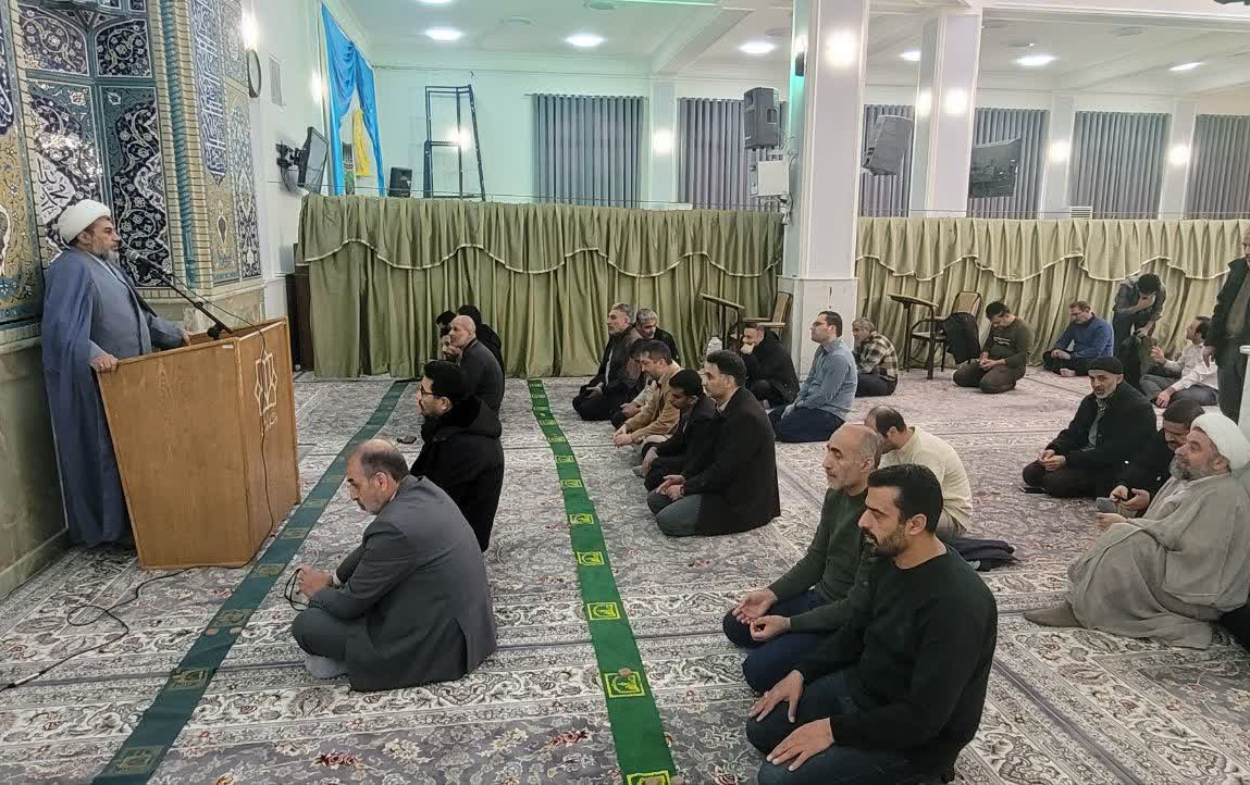 سخنرانی مسئول نهاد رهبری تفسیر فرازهایی دعای هر روز ماه رجب مسجد دانشگاه کاشان