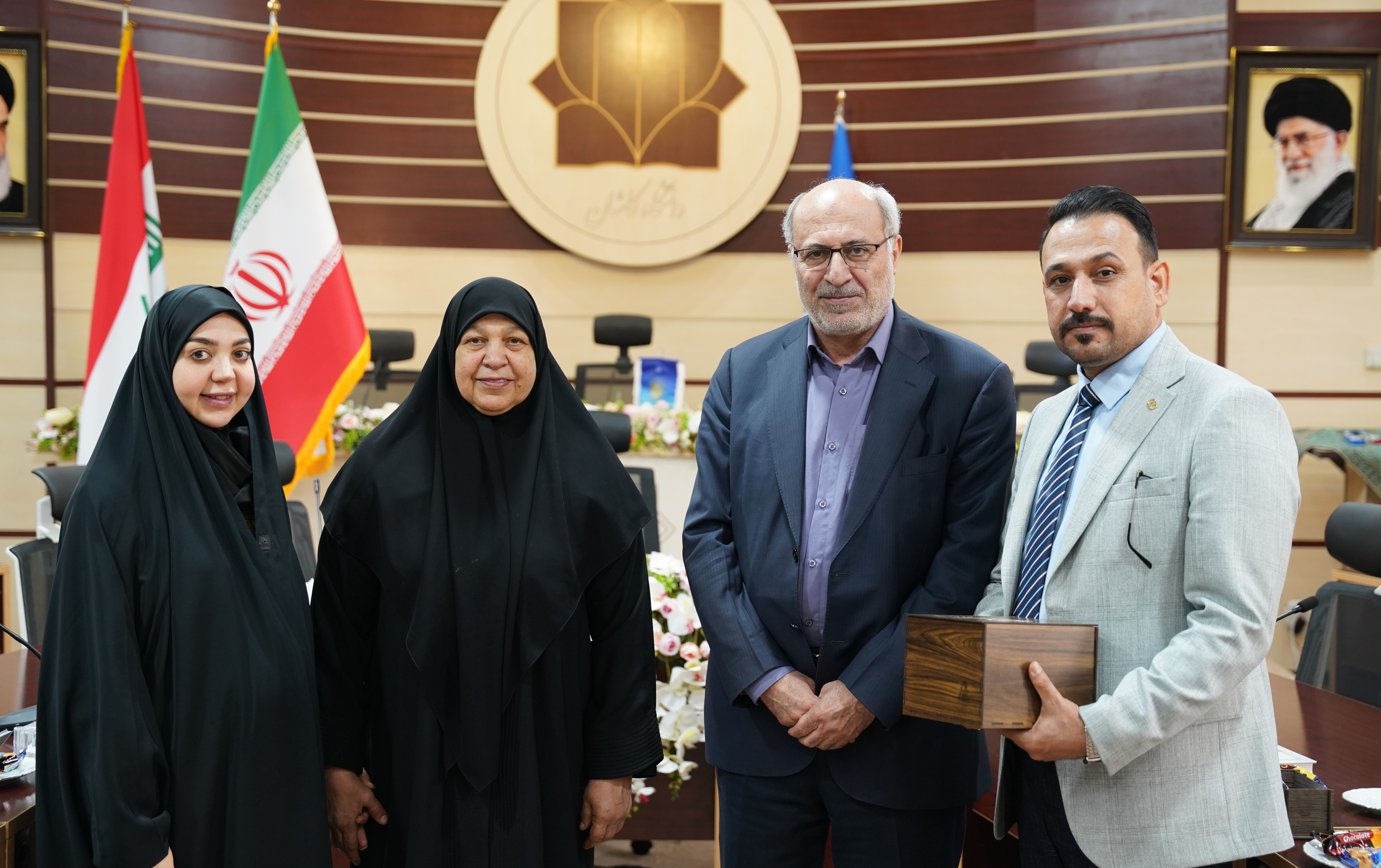 دانش آموختگی زوج دانشجوی بین الملل دانشگاه کاشان