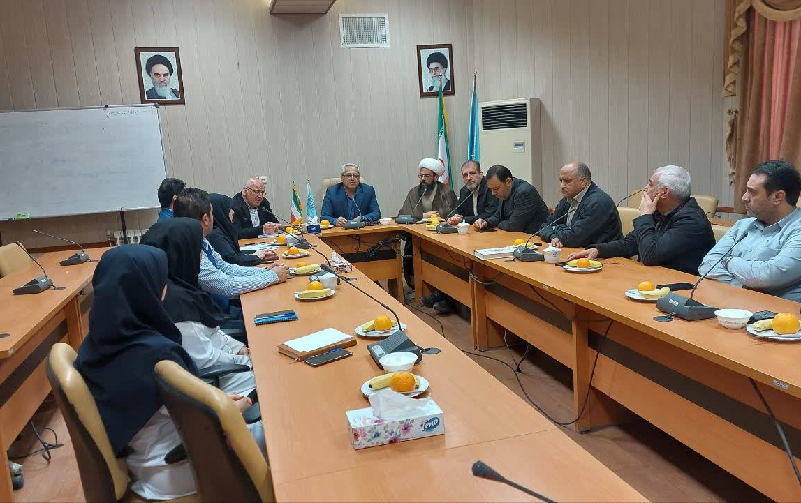 برگزاری جلسه شورای اداری شهر قمصر پژوهشکده اسانس دانشگاه کاشان