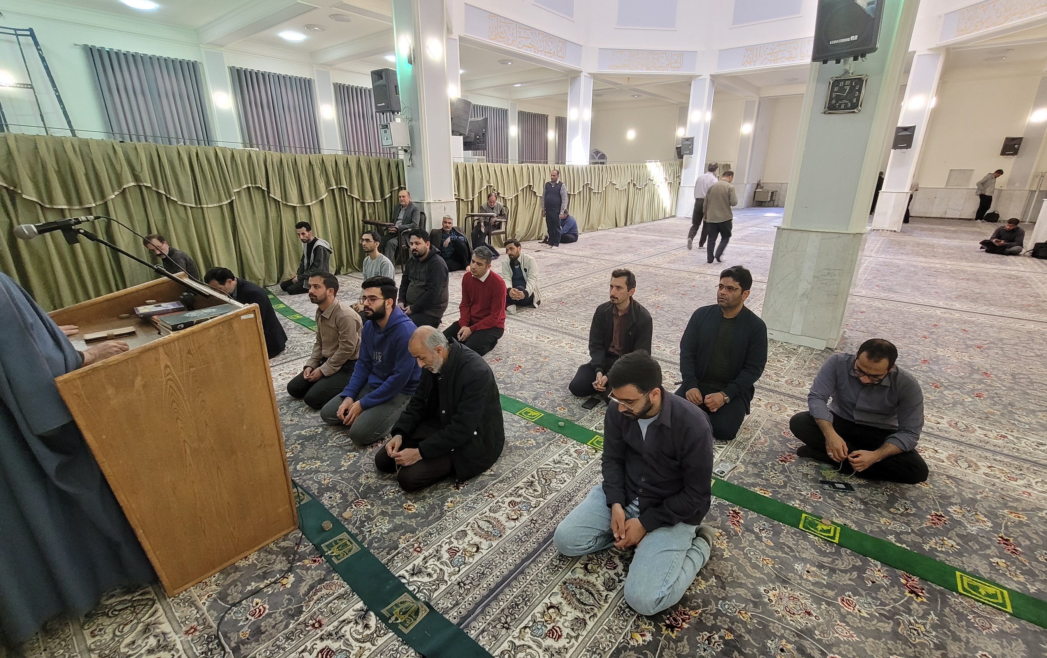 سخنرانی معاون نهاد رهبری آستانه حلول ماه مبارک رمضان الکریم مسجد دانشگاه کاشان