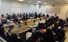 آخرین دورهمی دانشجویان اساتید دانشکده فیزیک