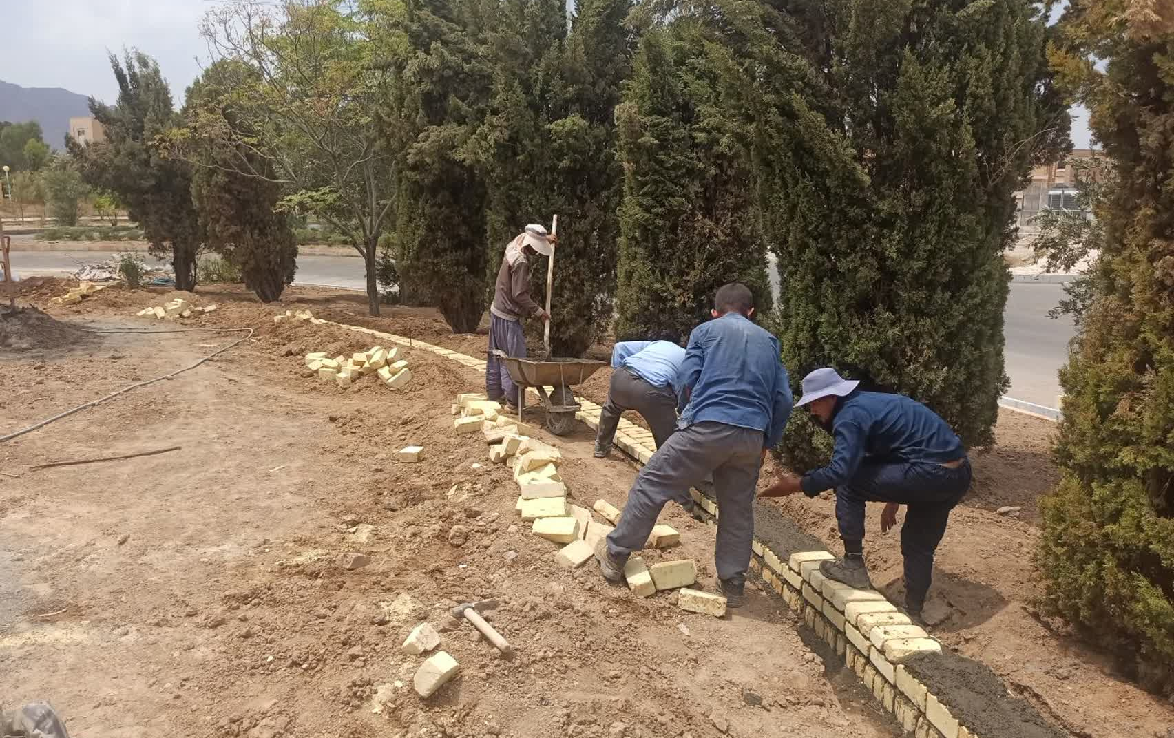 تابستان آبادانی دانشگاه کاشان؛ اجرای مجموعهای طرحهای عمرانی، بهسازی نوسازی زیرساختها