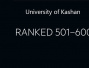 University of Kashan, First in 2021 THE Ranking