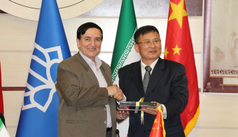 The Silk Road Representatives Visit University of Kashan