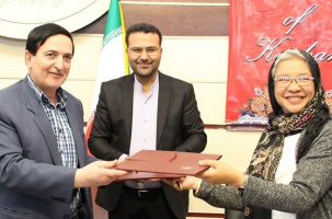 The Philippines Diliman, University of Kashan Ink MoU