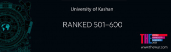 University of Kashan, First in 2021 THE Ranking