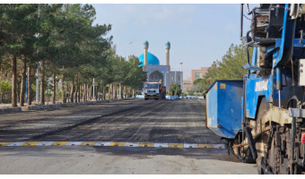 Completion of the Third Phase of Asphalt Rehabilitation of Main Roads at the University of Kashan Covering Over 20,000 Square Meters