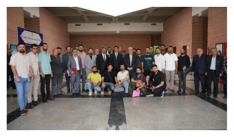 Meeting of the Consul General of the Republic of Iraq in Isfahan, Dr. Ahmed Latif Ali, with the University of Kashan