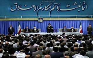 دیدار مسئولان نظام سفرای کشورهای اسلامی روز مبعث رهبر معظم انقلاب