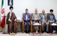 رهبر معظم انقلاب دیدار رئیس جمهور اعضای هیئت دولت