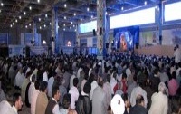 نماز جمعه مراسم افتتاح مصلی بقیه الله الاعظم کاشان