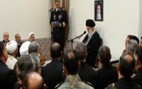 دیدار جمعی فرماندهان نیروی دریایی ارتش فرمانده معظم کل قوا