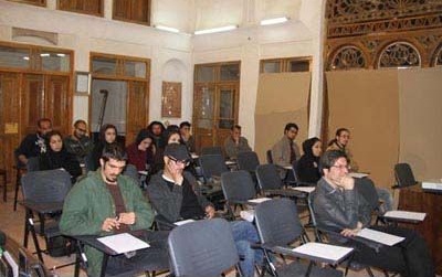 پوشش خبری سلسله نشست های نقد بررسی فرش ایرانی پژوهشکده فرش دانشگاه کاشان