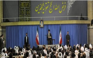 رهبر معظم انقلاب دیدار کارگزاران حج