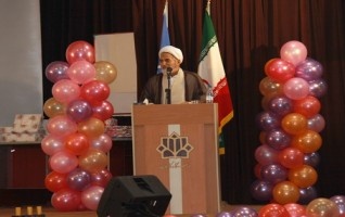 حجت الاسلام روحانی درمراسم تجلیل ممتازین علمی فرزندان کارکنان دانشگاه :تقوا نظم لازمه تعلیم تربیت فرزندان