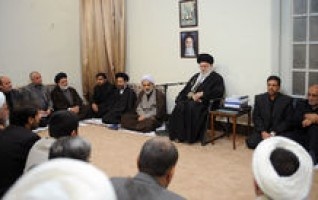 رهبر معظم انقلاب اسلامی دیدار مسئولان دست اندرکاران حج