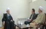 دیدار اعضای هیات رئیسه دانشگاه کاشان آیت الله نمازی