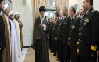فرمانده معظم کل قوا دیدار فرماندهان مسئولان نیروی دریایی ارتش: