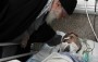 روایتی حضور رهبر انقلاب بخش آی.سی.یوی والدین شهدا بیمارستان خاتم‌الأنبیاء