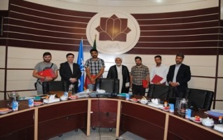 تقدیر برگزیدگان فرهنگی دانشگاه کاشان
