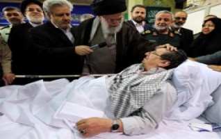 دیدار جمعی جانبازان قطع نخاعی بالای ۷۰درصد رهبر انقلاب