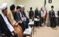 رهبر معظم انقلاب اسلامی دیدار اعضای ستاد جشنواره شعر حوزه:
