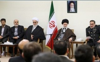 دیدار دبیر کارشناسان دبیرخانه شورای عالی امنیت ملی رهبر معظم انقلاب