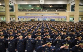 دیدار فرماندهان کارکنان نیروی هوایی پدافند هوایی ارتش فرمانده کل قوا