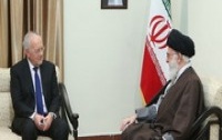 دیدار رئیس جمهوری سوئیس رهبرمعظم انقلاب