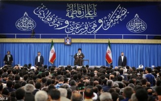 رهبر معظم انقلاب اسلامی دیدار مداحان ذاکران اهل بیت(ع):