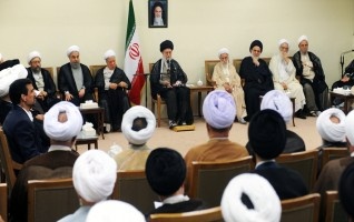 رهبر معظم انقلاب اسلامی دیدار رئیس نمایندگان مجلس خبرگان: