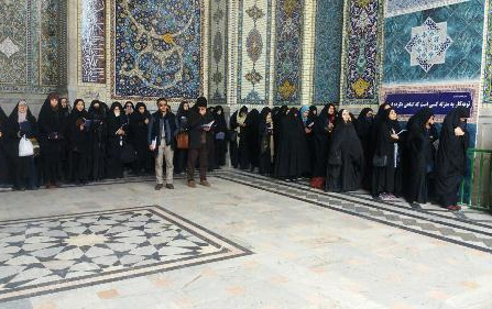 اعزام ۳۵۰ دانشجوی دانشگاه کاشان اردوی زیارتی فرهنگی مشهد مقدس