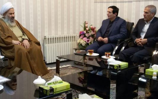 گزارش تصویری دیدار نوروزی هیات رییسه دانشگاه کاشان حضرت آیت الله نمازی