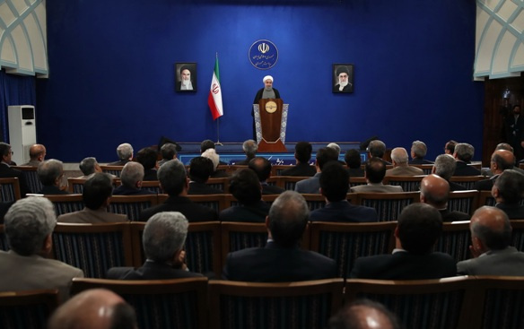 دکتر روحانی نشست صمیمی روسای دانشگاههای کشور: فناوری ارتباطات لازمه توسعه علمی