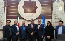 بازدید نمایندگان دانشگاه نبریخا اسپانیا دانشگاه کاشان