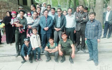 حضور جمعی کارگران دانشگاه همراه خانواده هایشان اردوی زیارتی سیاحتی مشهد اردهال محلات