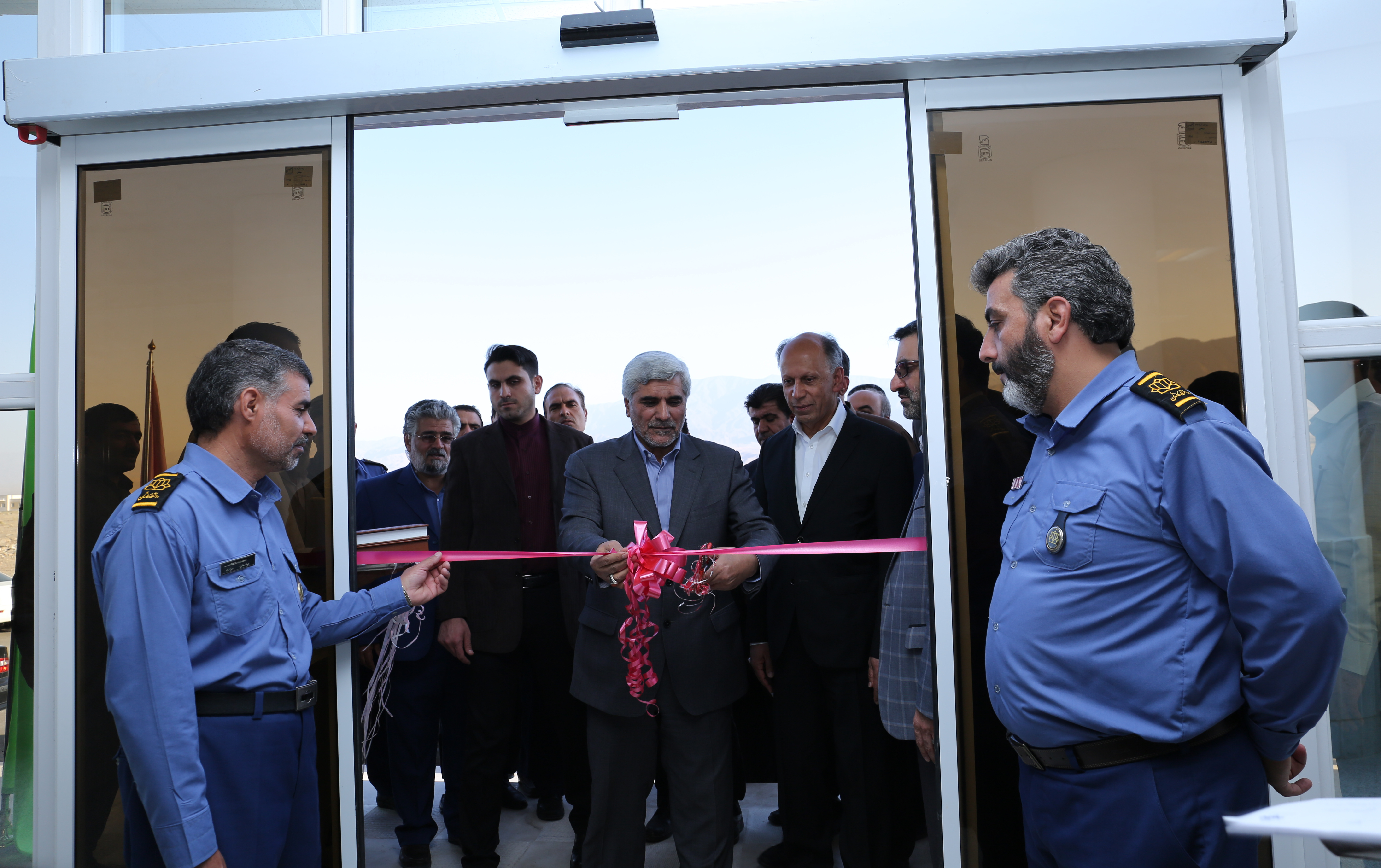 فاز دو ساختمان مهندس سعیدی دانشگاه کاشان حضور وزیر علوم بهره برداری رسید