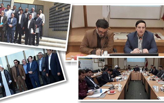 بازدید رییس، اعضای هیات رئیسه،مسئولان دانشگاه فرماندار کاشان شهرک علمی، تحقیقاتی اصفهان