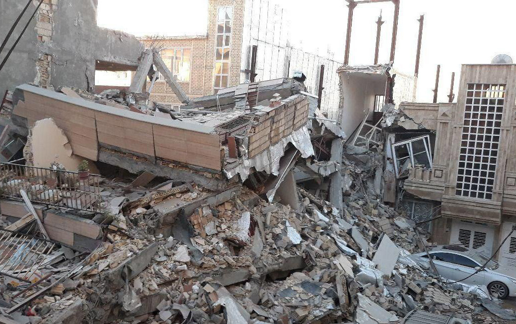 پیام رئیس دانشگاه کاشان مورد احیای یک روستای زلزله زده کرمانشاه