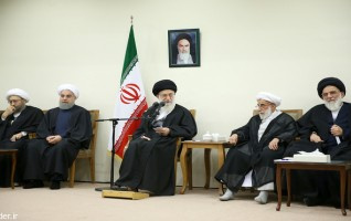 رهبر معظم انقلاب اسلامی دیدار رئیس اعضای مجلس خبرگان رهبری:
