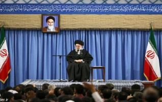 رهبر معظم انقلاب اسلامی دیدار مداحان ذاکران اهل بیت(ع):