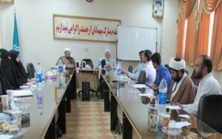 برگزاری نشست هم اندیشی جذب مهرماه حوزه علوم اسلامی دانشگاهیان کاشان
